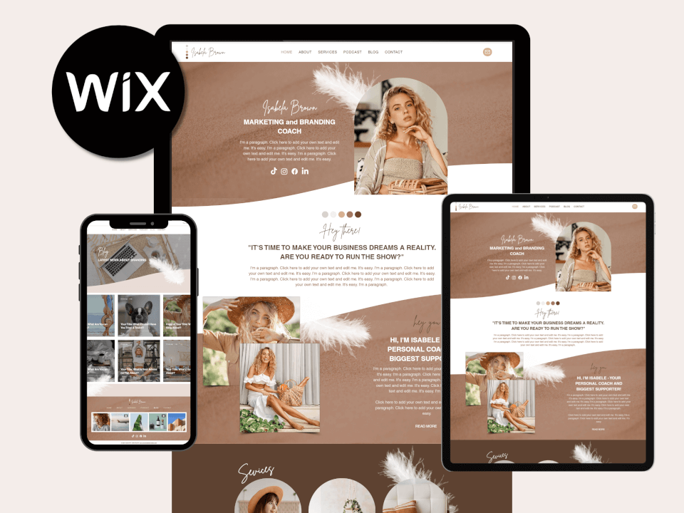 Úchvatné moderní webové stránky, snadné ovládání