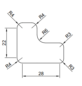 Tvorba 2D návrhu - technické výkresy