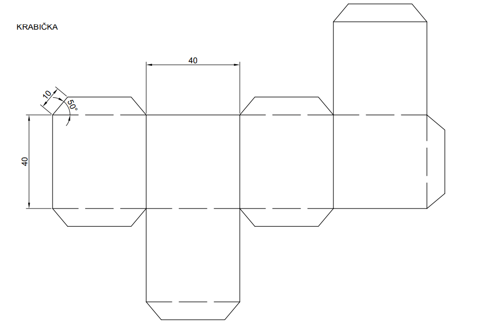 Tvorba 2D návrhu - technické výkresy