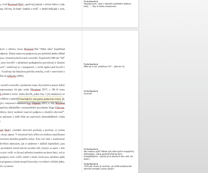 Korektura diplomky/bakalářky – normostrana za 35 Kč