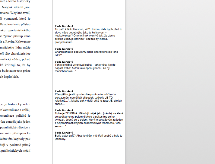 Korektura diplomky/bakalářky – normostrana za 35 Kč