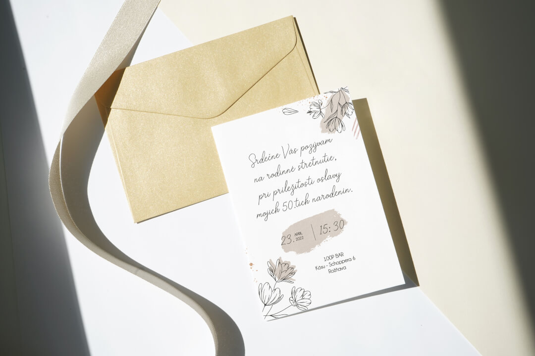 Pozvánka/oznámenie