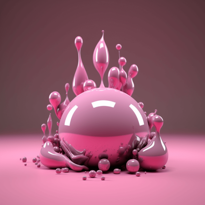 Plakát s generovaným motivem pomocí umělé inteligence