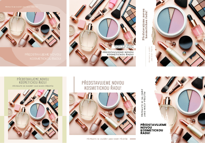 Sada příspěvků na IG