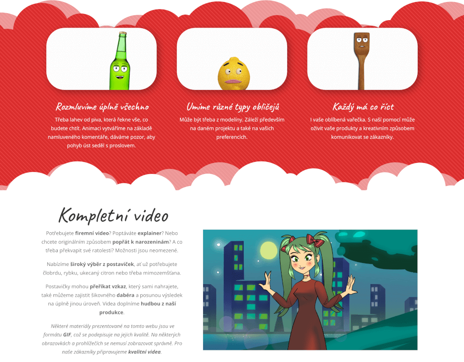 Animovaná postavička