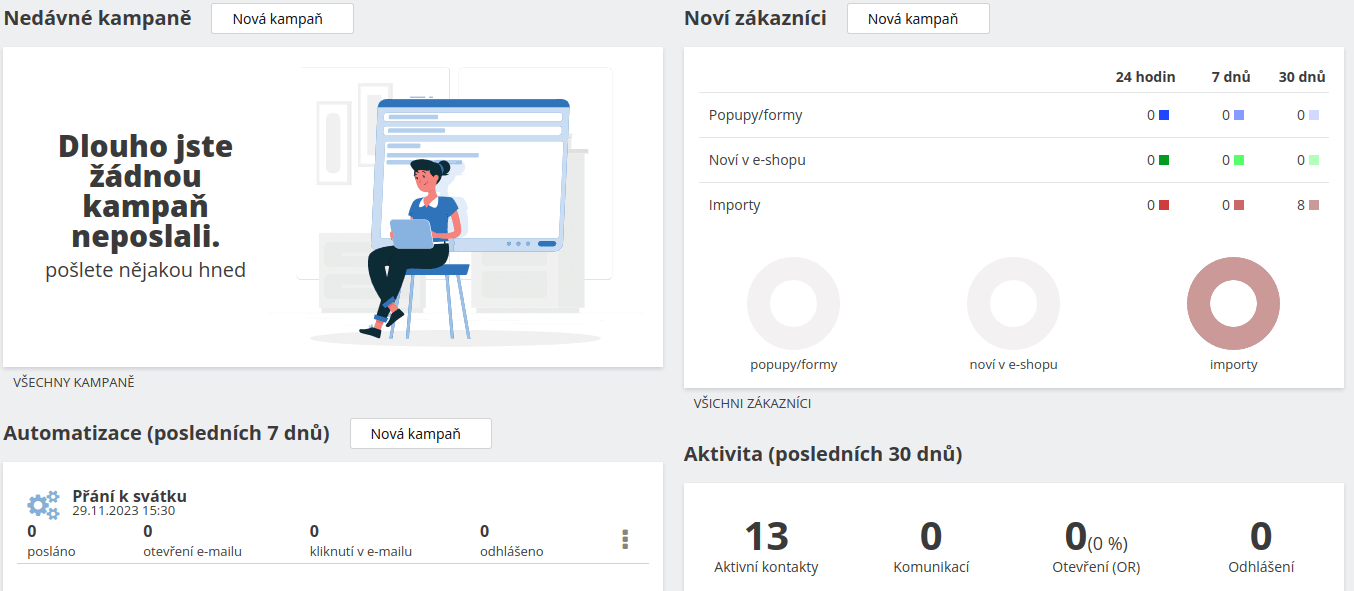 Emailing, Newsletter na Ecomail nebo na Incomaker