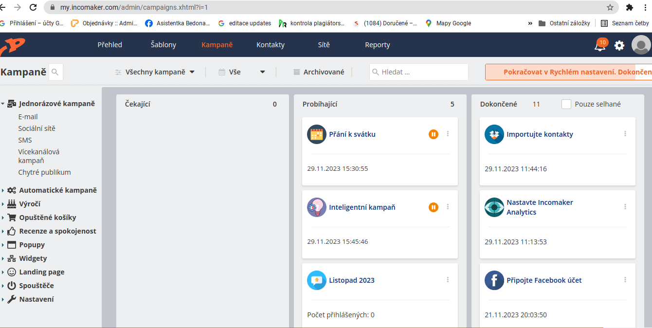 Emailing, Newsletter na Ecomail nebo na Incomaker