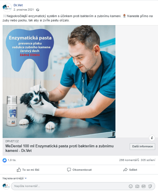 Reklama na Facebooku, Instagramu, TikToku
