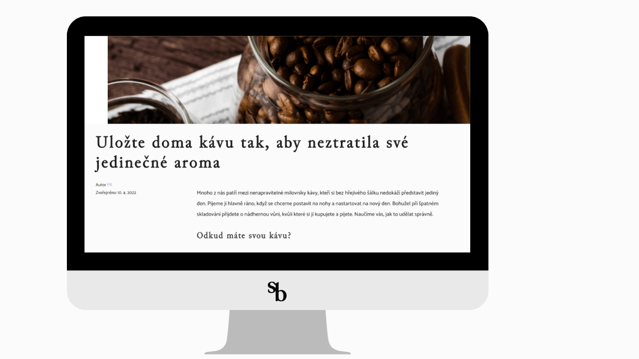 Publikace článku se zpětnými odkazy na stylebrunch.cz