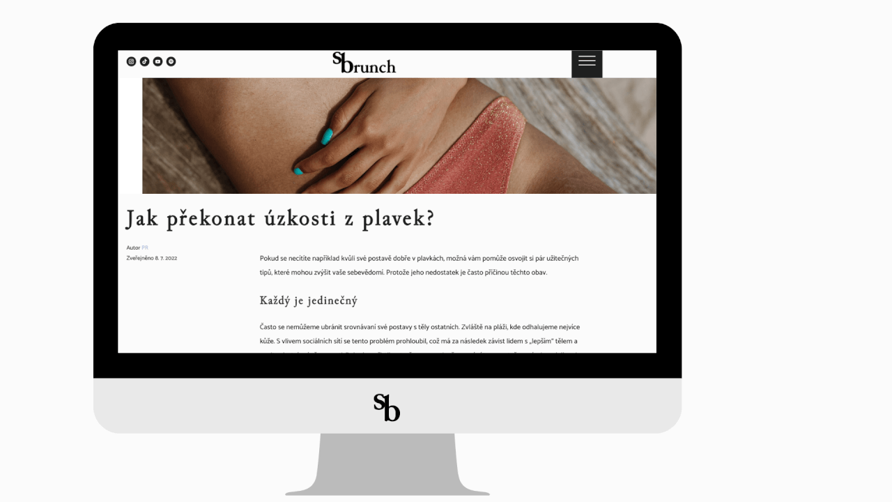 Publikace článku se zpětnými odkazy na stylebrunch.cz