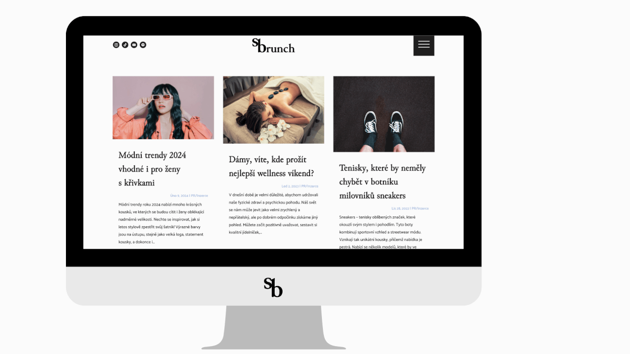Publikace článku se zpětnými odkazy na stylebrunch.cz