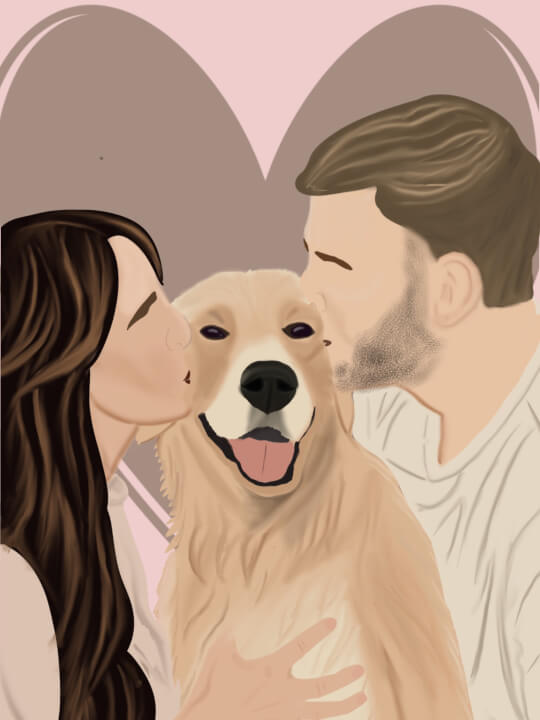 Digitálna kresba Ilustracia 