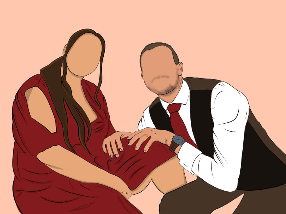 Digitálna kresba Ilustracia 