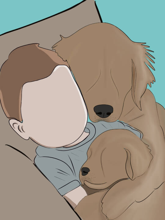 Digitálna kresba Ilustracia 