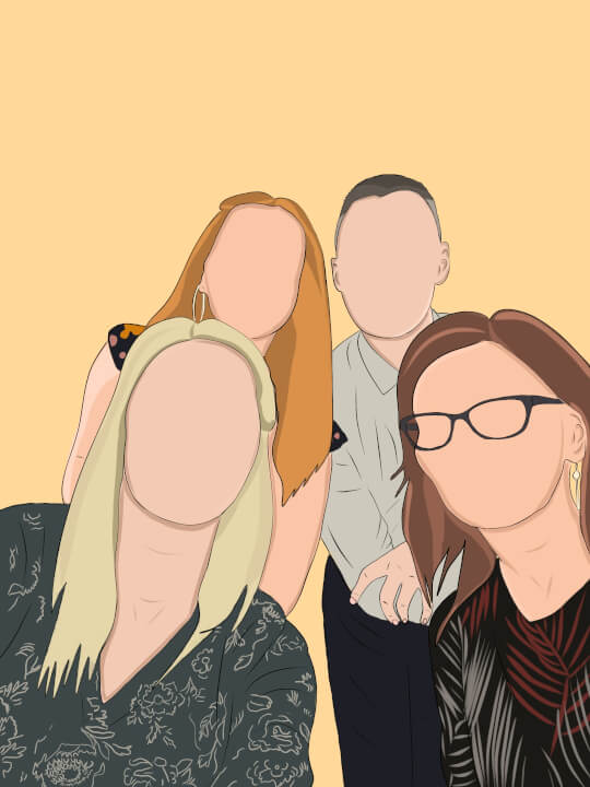 Digitálna kresba Ilustracia 