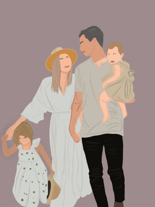 Digitálna kresba Ilustracia 