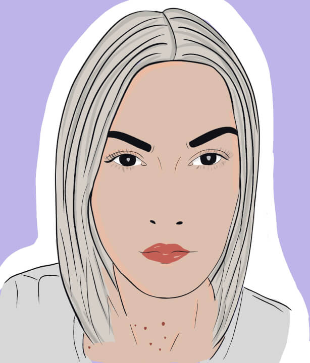 Digitálne portréty cartoon