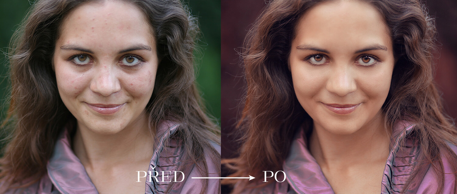 Úprava fotografií & Beauty retuš