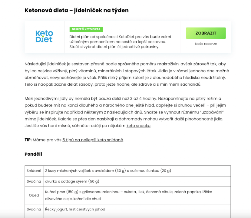 Profesionální copywriting včetně SEO a analýzy KW