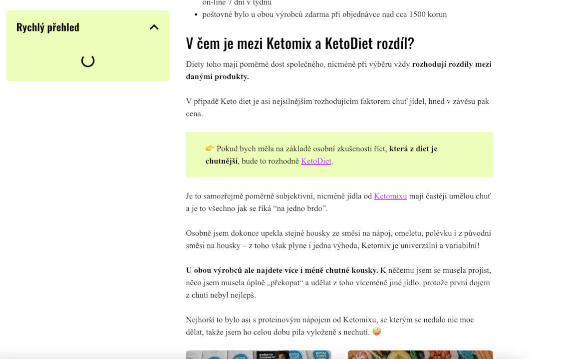 Profesionální copywriting včetně SEO a analýzy KW