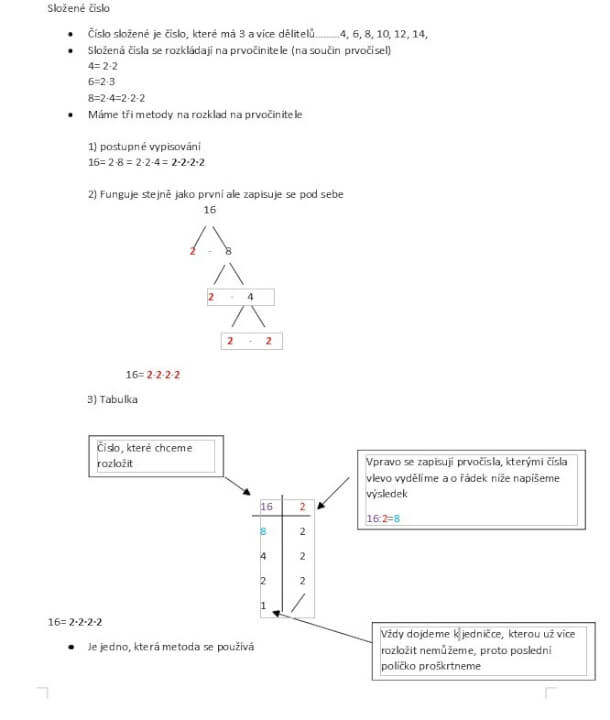 Doučování/příprava na přijímací zkoušky