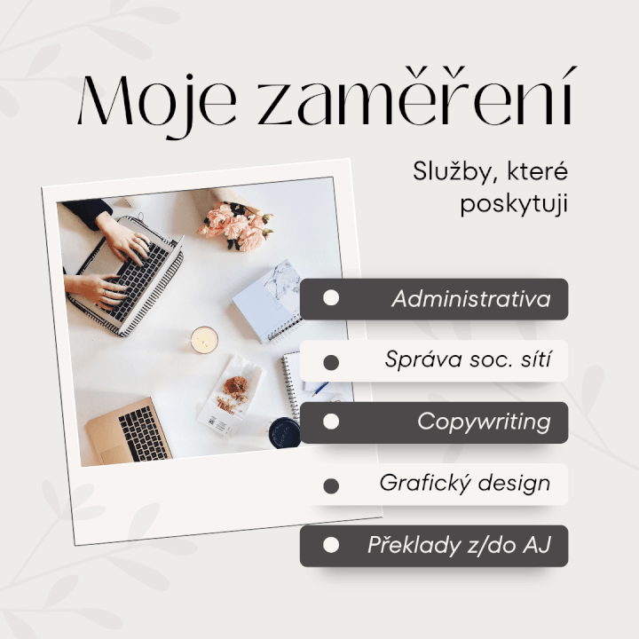 Vaše virtuální asistentka