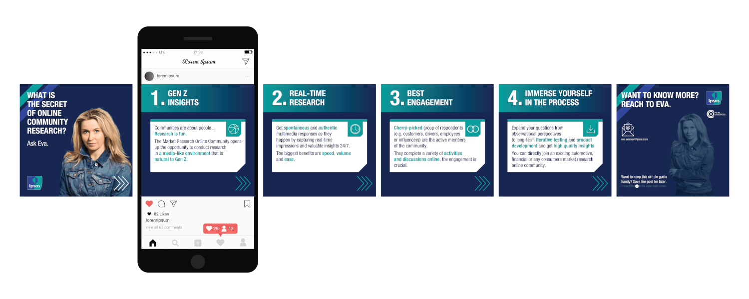 Tvorba postů na sociální sítě