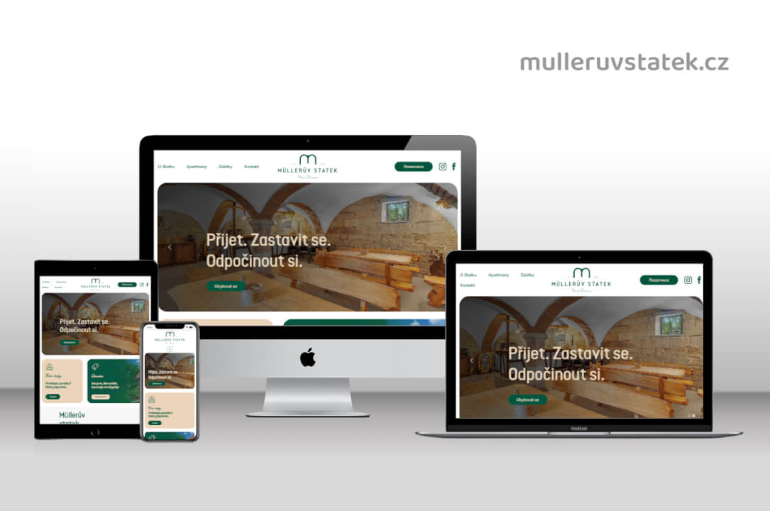 Profesionální web s administrací