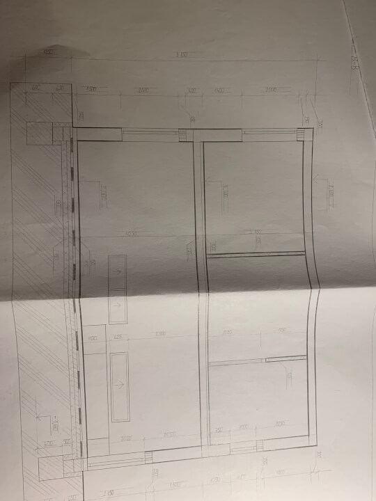 Studie AutoCad/narýsované na papíře 