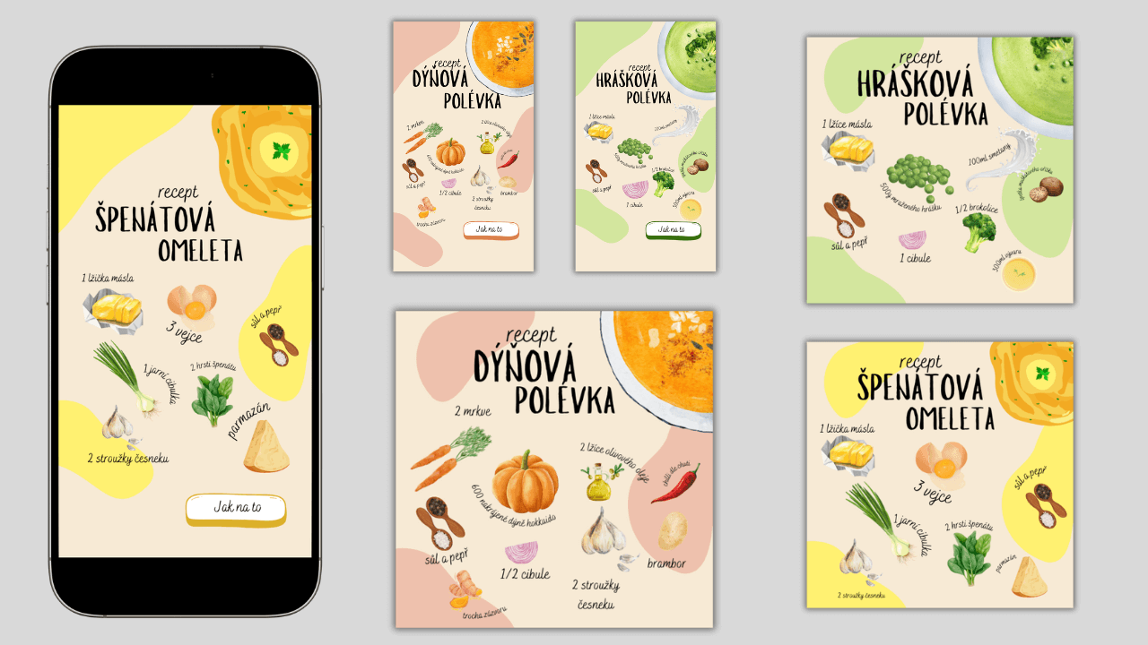 Vytvořím sadu profesionálních příspěvků pro sociální sítě 