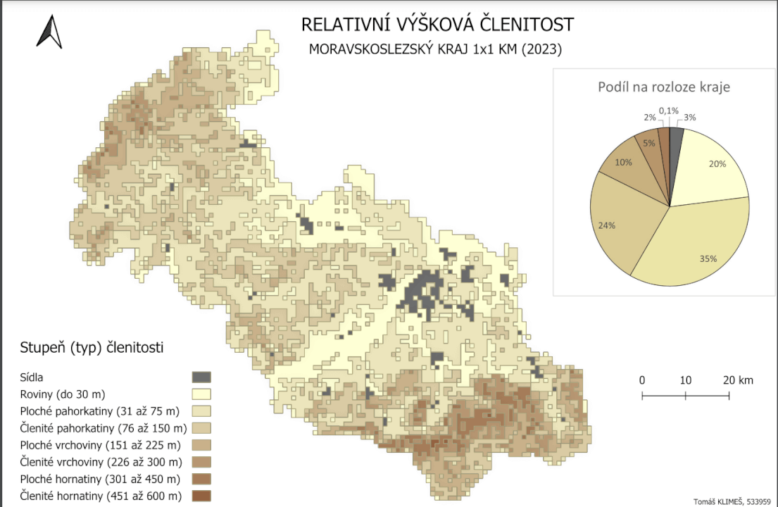 Mapa nebo prostorová analýza na míru