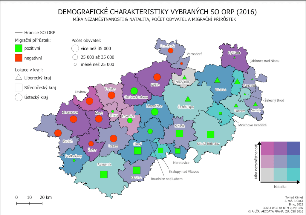 Mapa nebo prostorová analýza na míru