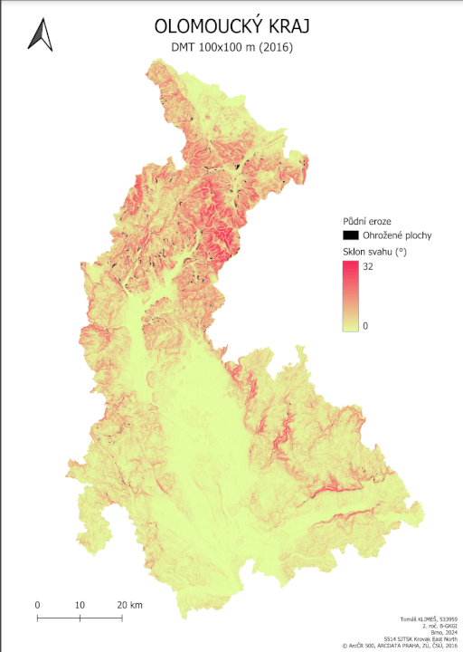Mapa nebo prostorová analýza na míru