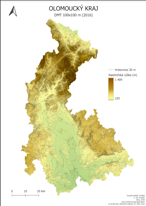 Mapa nebo prostorová analýza na míru