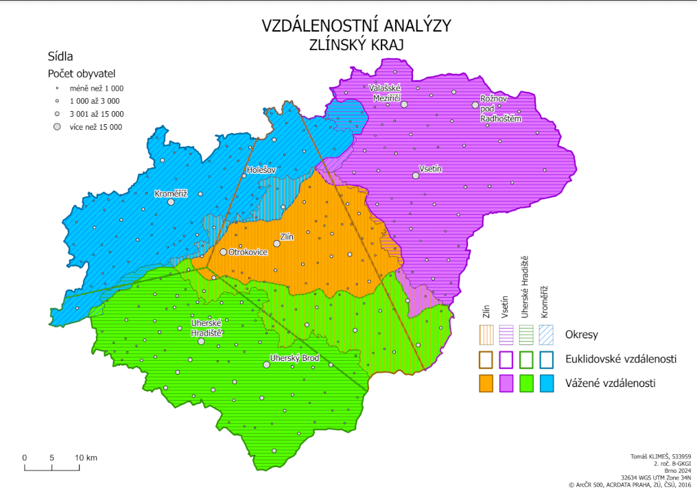 Mapa nebo prostorová analýza na míru