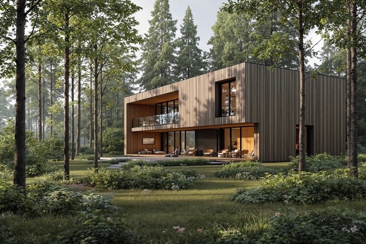 3D vizualizace domu nebo bytu