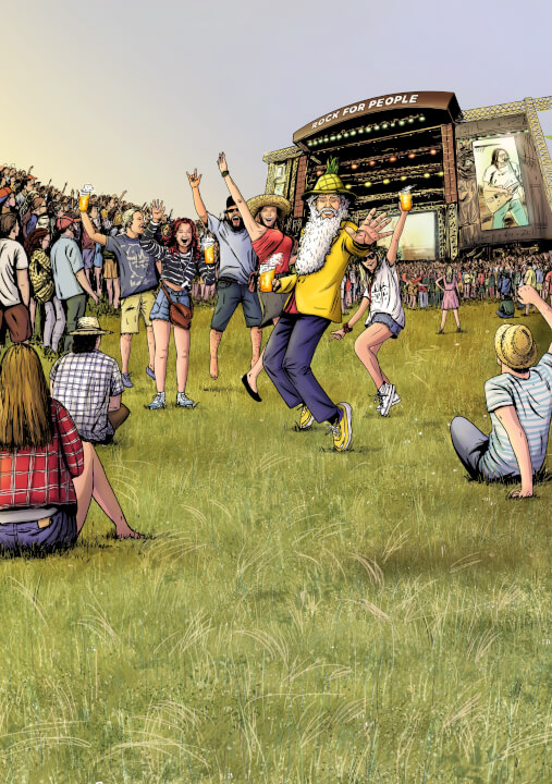 Propracované ilustrace do knih, her či na wáš web.