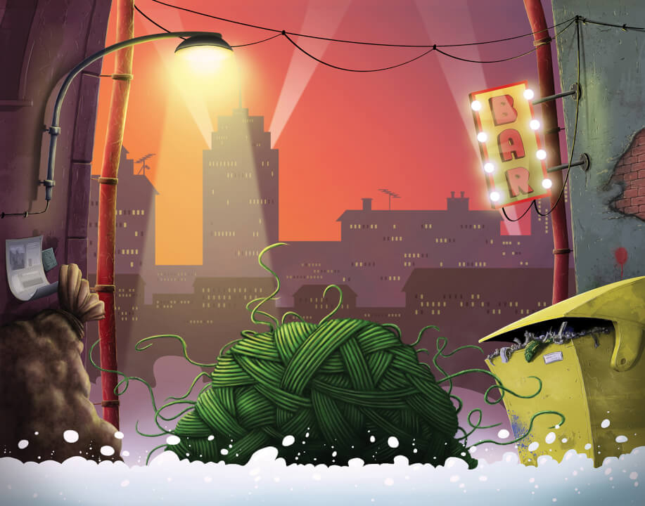 Propracované ilustrace do knih, her či na wáš web.