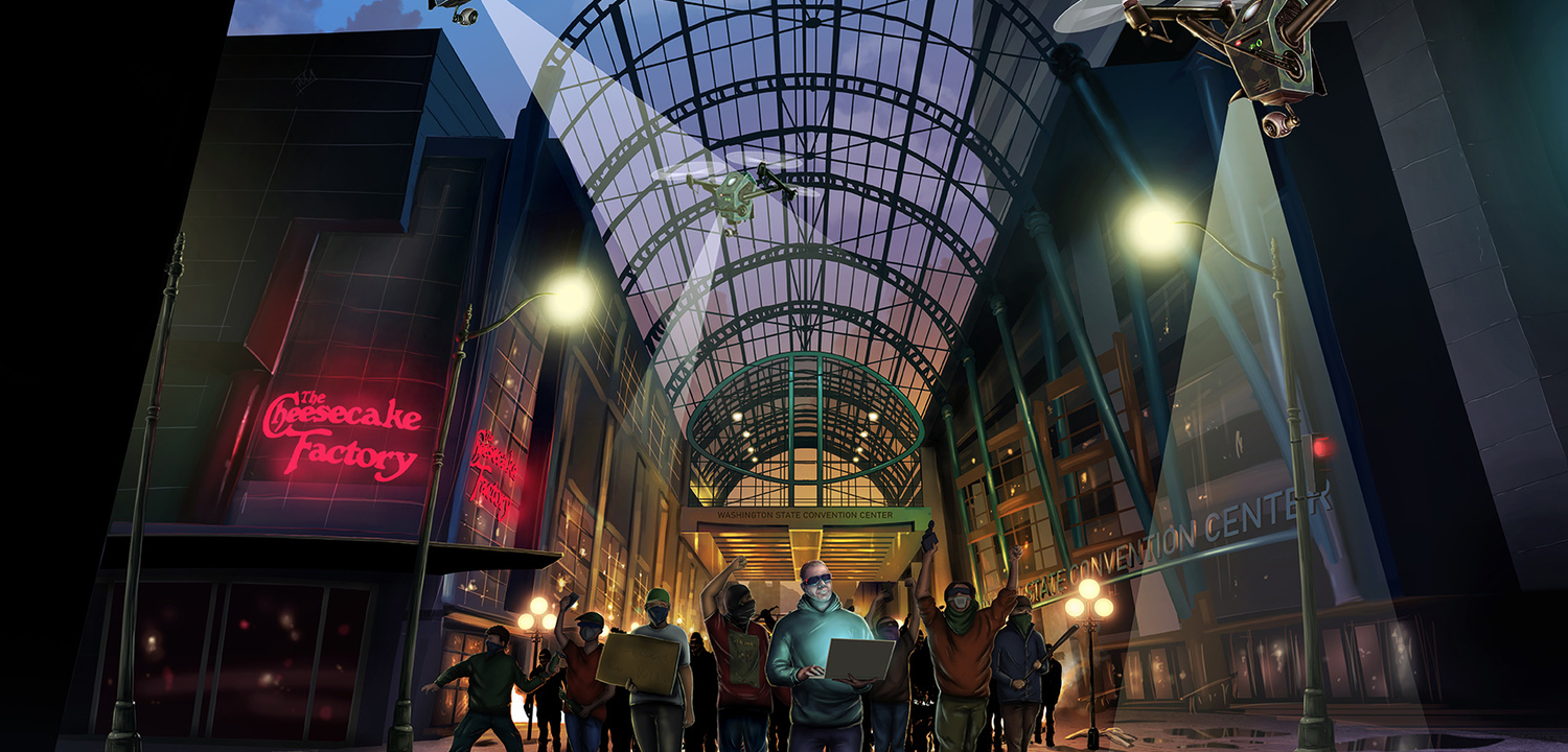 Propracované ilustrace do knih, her či na wáš web.