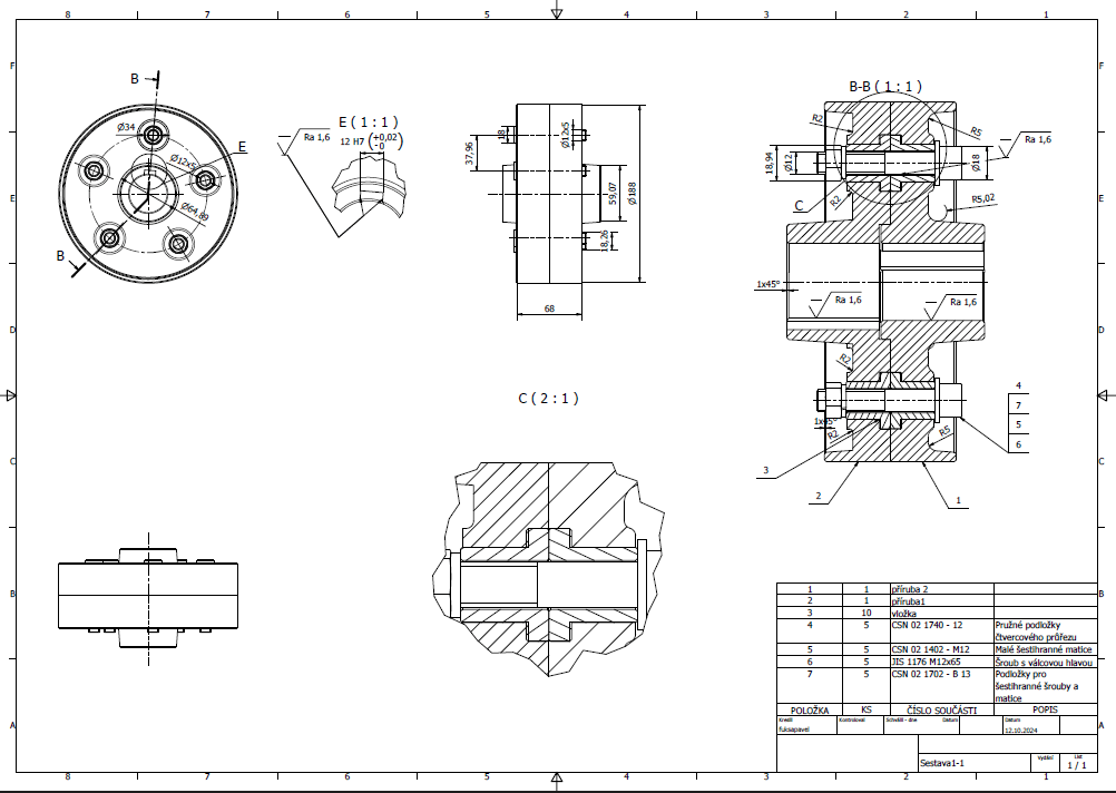 ✅ Technické výkresy a 3D modely na míru