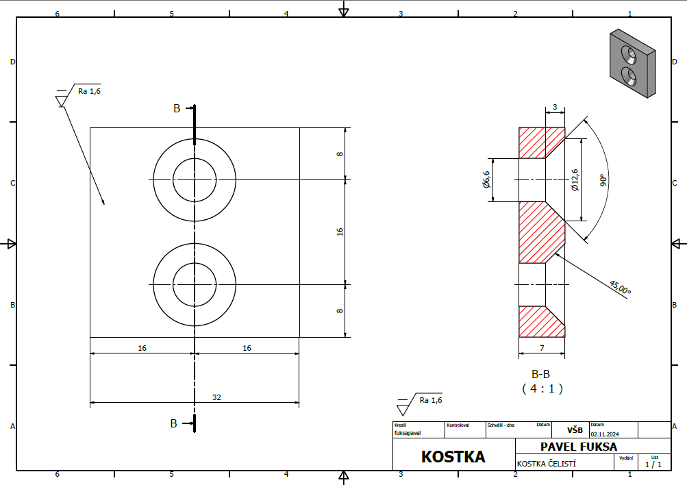 ✅ Technické výkresy a 3D modely na míru