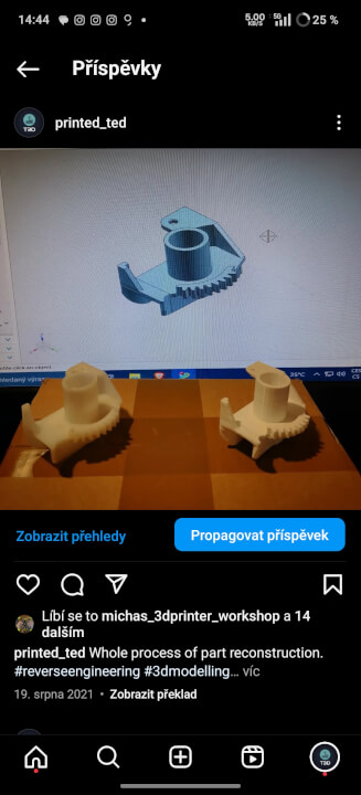 Tvorba náhradních dílů 