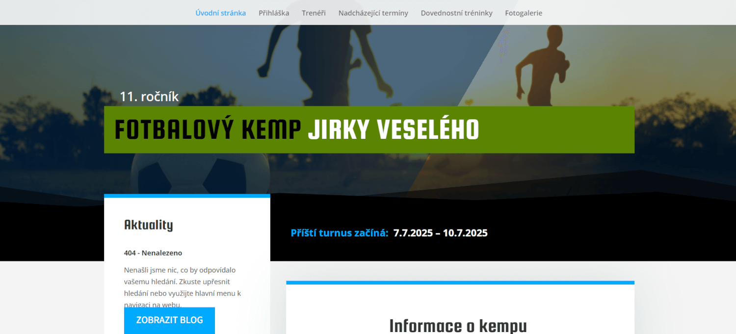 Tvorba unikátního webu ve Wordpressu