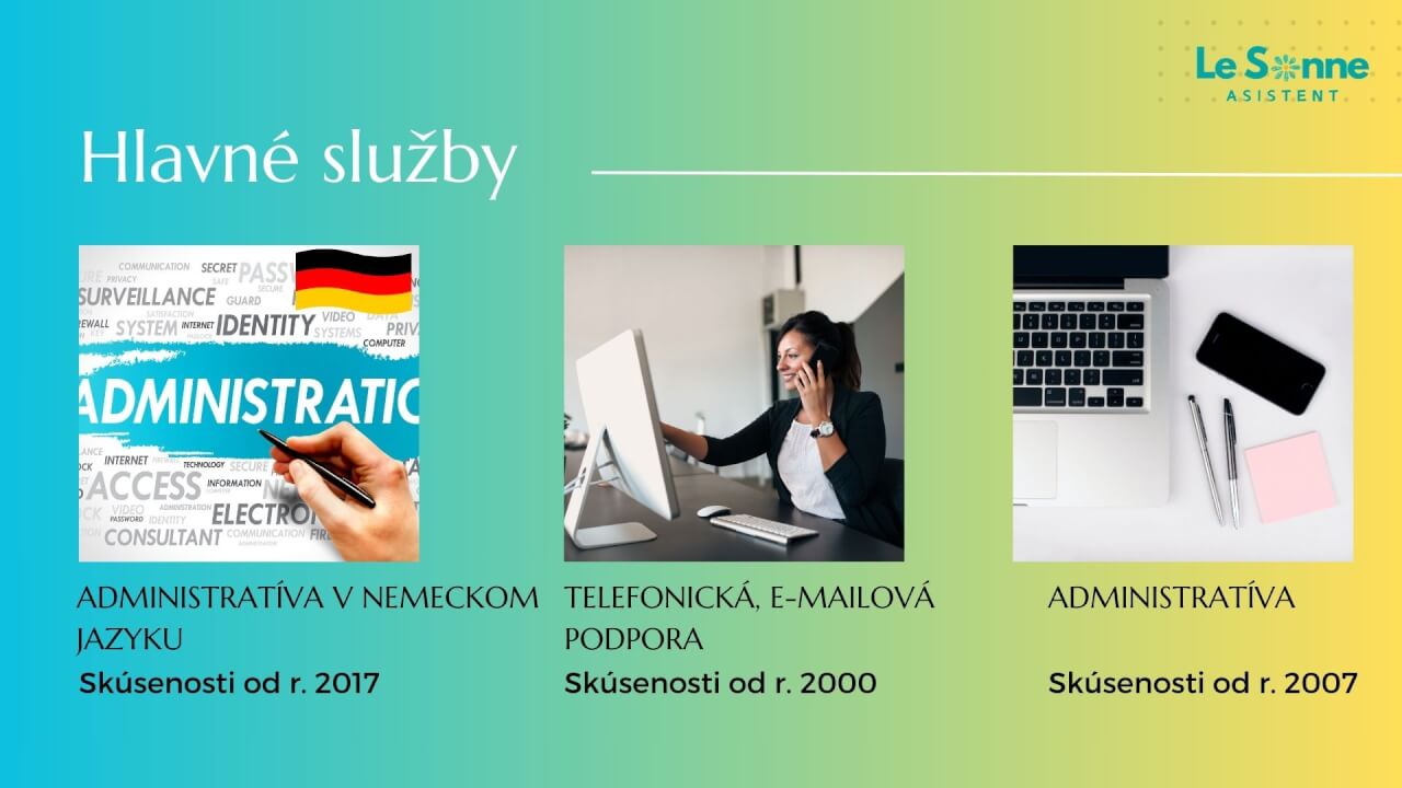 Profesionálna virtuálna asistentka