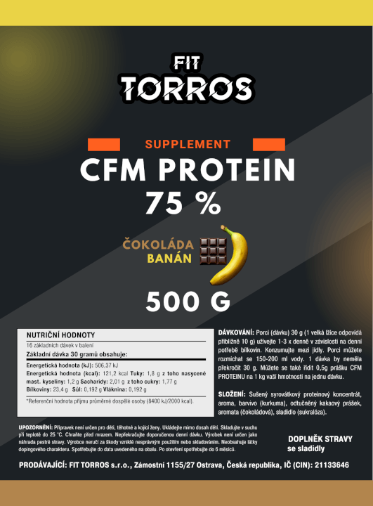 Etiketa produktu na míru