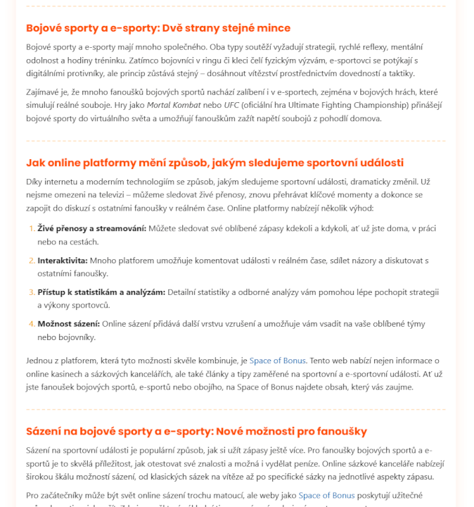 Profesionální SEO článek/text na míru