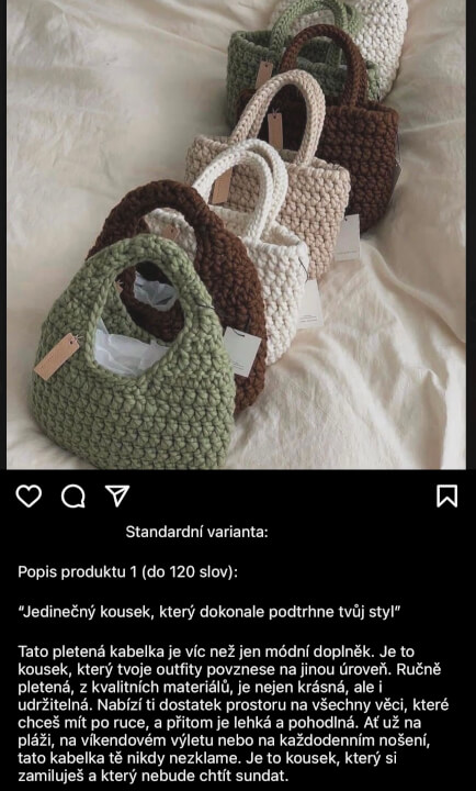 Poutavé články a popisky na míru 