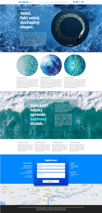 Grafický návrh webu – dodání ve Figma