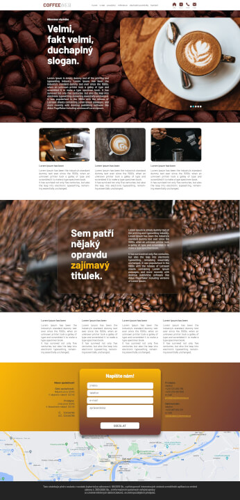 Grafický návrh webu – dodání ve Figma