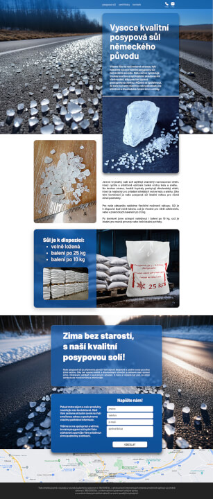 Grafický návrh webu – dodání ve Figma